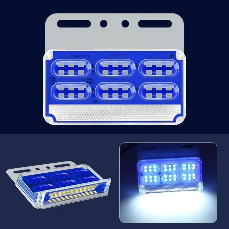 Kamionska bočna svjetla s širokim kutem gledanja – 24V, IP68 vodootporna, LED 10W, vijek trajanja 50 000 h