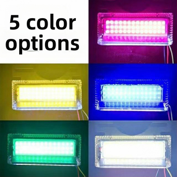 Krovininio automobilio COB krašto šviesa – 12V/24V IP68, COB LED, grindų montavimas, padangos šviesa ir posūkio signalas