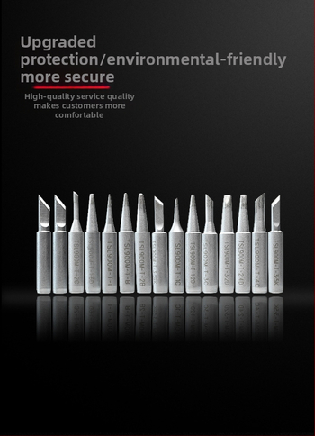 Bezolovni vrh za lemljenje, nožnog tipa, serija 900, elektroalkalijski bakar, 200–480°C