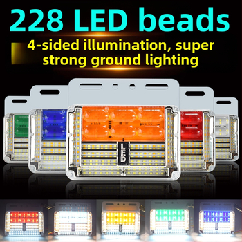 24V ultra jasné LED svetlá na spodnej strane nákladného auta, vodotesné svetlá indikujúce šírku a smerové signály, bez uzemňovacieho vodiča