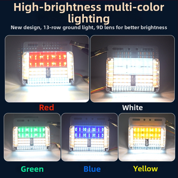 24V ultra jasné LED svetlá na spodnej strane nákladného auta, vodotesné svetlá indikujúce šírku a smerové signály, bez uzemňovacieho vodiča
