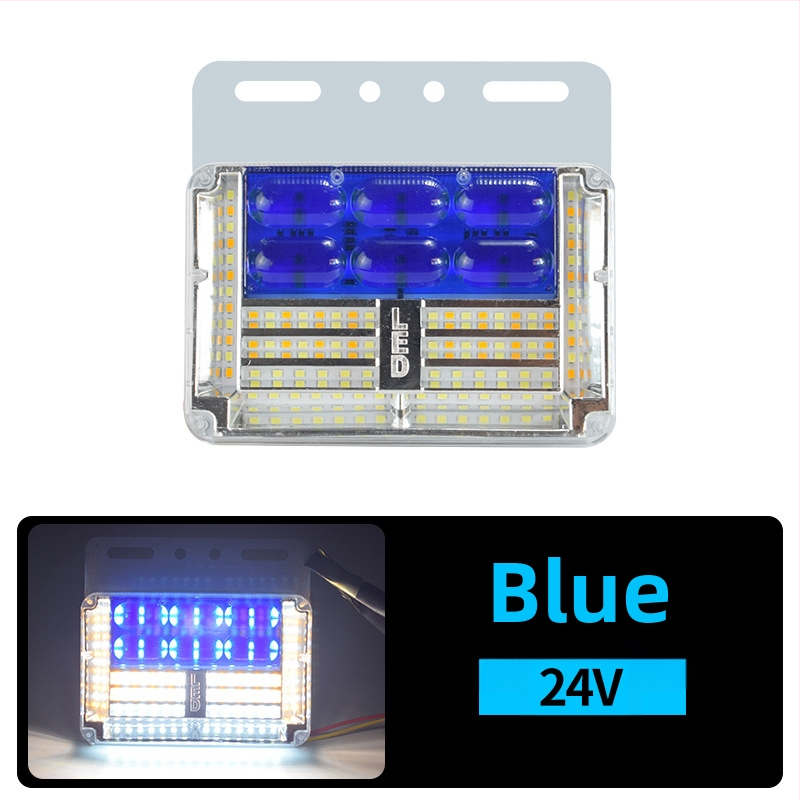 24V ultra jasné LED svetlá na spodnej strane nákladného auta, vodotesné svetlá indikujúce šírku a smerové signály, bez uzemňovacieho vodiča