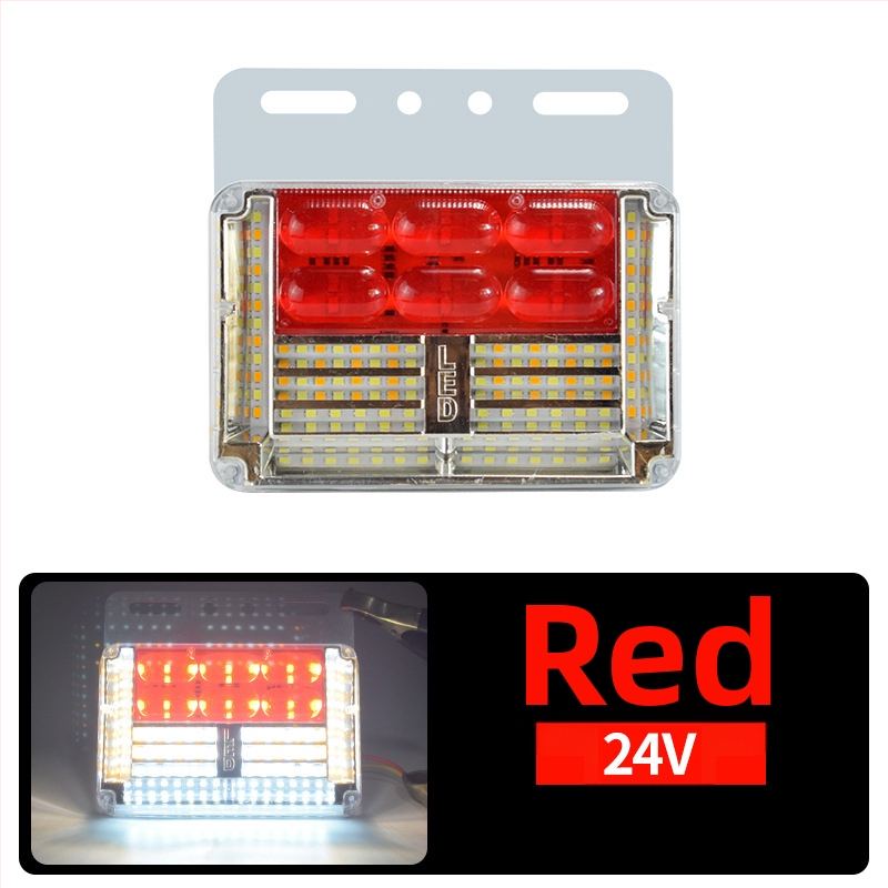 24V ultra jasné LED svetlá na spodnej strane nákladného auta, vodotesné svetlá indikujúce šírku a smerové signály, bez uzemňovacieho vodiča