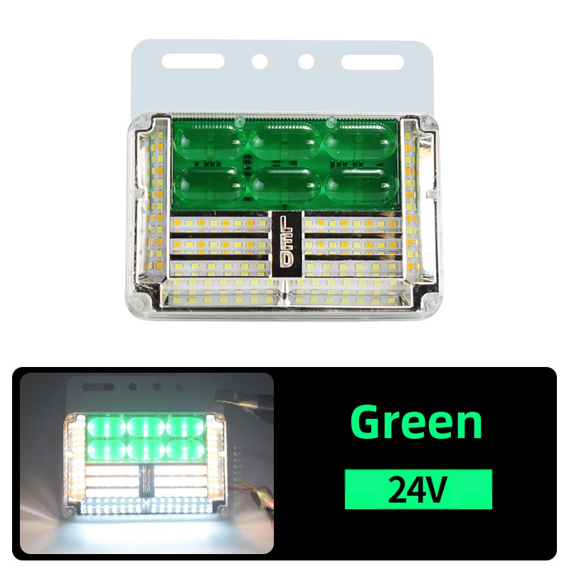 24V ultra jasné LED svetlá na spodnej strane nákladného auta, vodotesné svetlá indikujúce šírku a smerové signály, bez uzemňovacieho vodiča