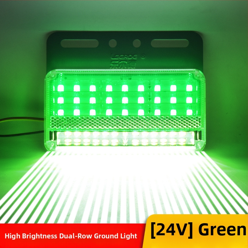 LED bočné svetlo nákladného auta, dvojradové, vodotesné, 24V, cúvacie svetlo