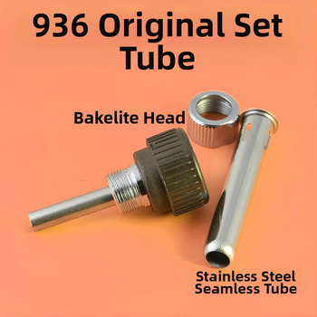 Lodēšanas piederumu komplekts — trīs daļu komplekts, 907 rokturis, dzelzs korpuss, vītņu galvas