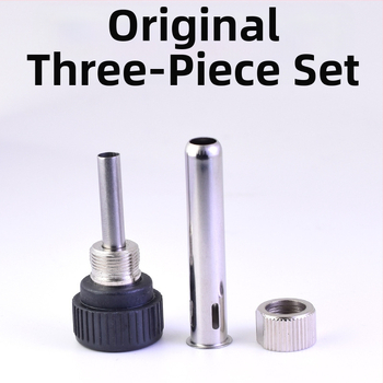 Lodēšanas piederumu komplekts — trīs daļu komplekts, 907 rokturis, dzelzs korpuss, vītņu galvas