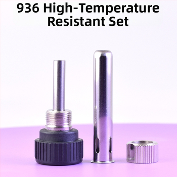 Lodēšanas piederumu komplekts — trīs daļu komplekts, 907 rokturis, dzelzs korpuss, vītņu galvas