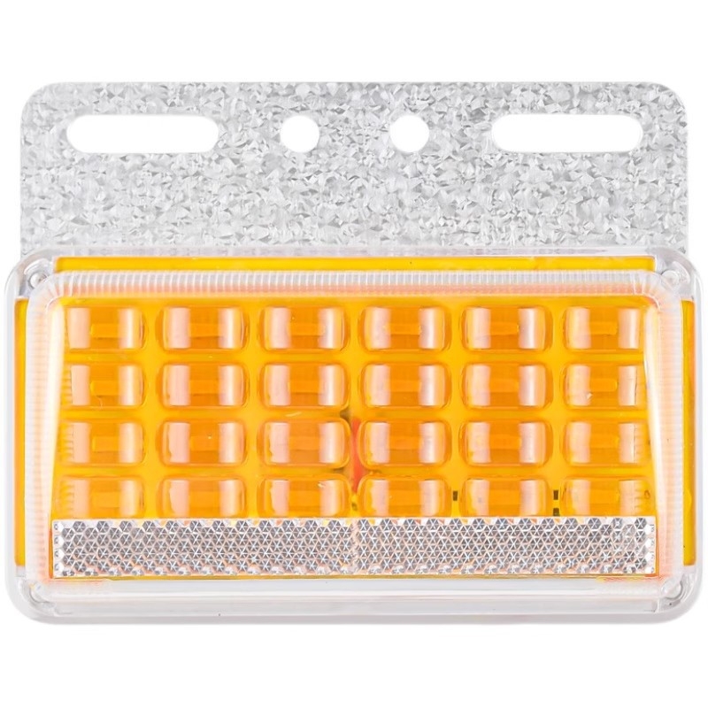 LED šoninė šviesa dideliam sunkvežimiui, 24V, atspari vandeniui, itin ryški, puspriekabės šoninis/posūkio indikatorius