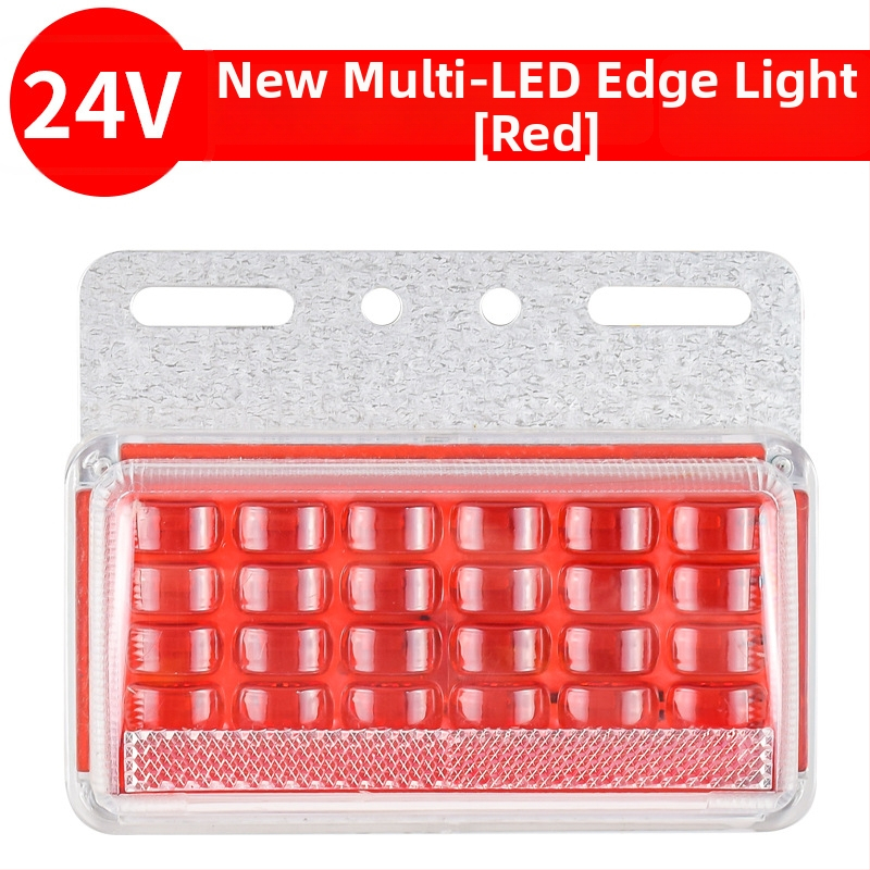 LED šoninė šviesa dideliam sunkvežimiui, 24V, atspari vandeniui, itin ryški, puspriekabės šoninis/posūkio indikatorius