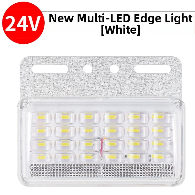 LED šoninė šviesa dideliam sunkvežimiui, 24V, atspari vandeniui, itin ryški, puspriekabės šoninis/posūkio indikatorius