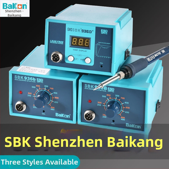 SBK-936D konstanttemperatūras lodēšanas stacija ar digitālo displeju, 220V, 1,5 kg