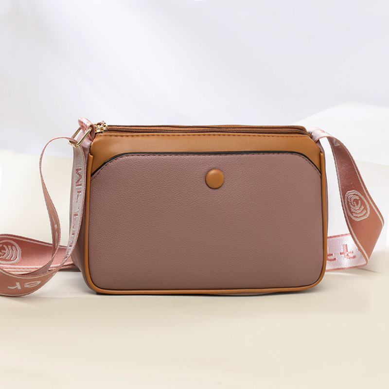 PU crossbody torbica, horizontalni kvadratni oblik, magnetska kopča, unutarnji pretinci: džep sa zipom, džep za mobitel, džep za identifikacijsku karticu