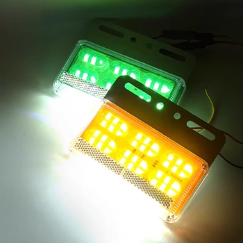 Keturių funkcijų LED šoninė šviesa sunkvežimiams ir priekaboms – 24V, atspari vandeniui, aukštas ryškumas