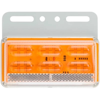 Keturių funkcijų LED šoninė šviesa sunkvežimiams ir priekaboms – 24V, atspari vandeniui, aukštas ryškumas