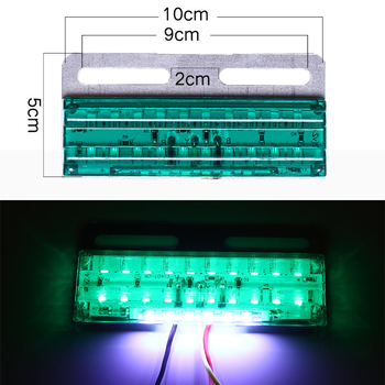 Krovininio automobilio šoninė LED lemputė – itin plona, suderinama su furgonais