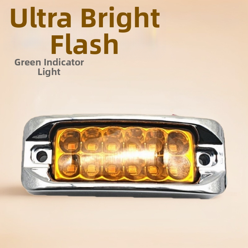 Krovininio automobilio šoninės lempos LED, IP65, 12-24V, 50 000 valandų tarnavimo laikas, universali suderinamumas