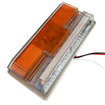 LED bočna svjetiljka za prikolicu, I-oblik bočne svjetiljke, 24V, LED izvor svjetla, PC kućište