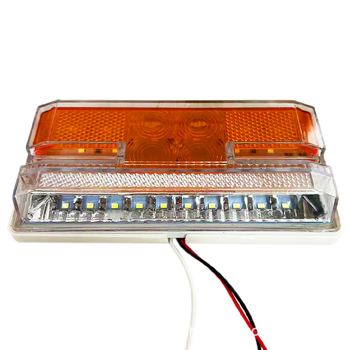 LED bočna svjetiljka za prikolicu, I-oblik bočne svjetiljke, 24V, LED izvor svjetla, PC kućište