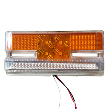 LED bočna svjetiljka za prikolicu, I-oblik bočne svjetiljke, 24V, LED izvor svjetla, PC kućište