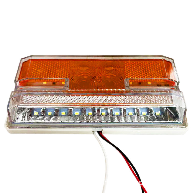 LED bočna svjetiljka za prikolicu, I-oblik bočne svjetiljke, 24V, LED izvor svjetla, PC kućište