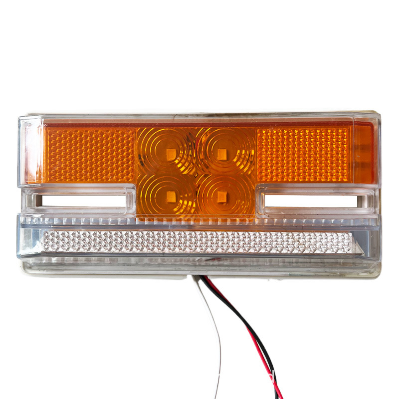 LED bočna svjetiljka za prikolicu, I-oblik bočne svjetiljke, 24V, LED izvor svjetla, PC kućište