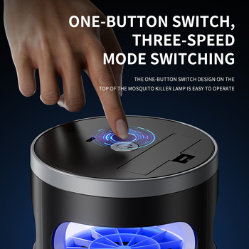 Szúnyogirtó lámpa, automatikus belső csapda, MX-06 modell, U314 kód, 5V, 2W