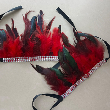 Brățară cu pene pentru încheietură, cristale diamant, stil gotic (Brand: Other; Disponibilitate: Ready stock; Grupă de vârstă: Adulți; Sezon: Primăvara 2025)