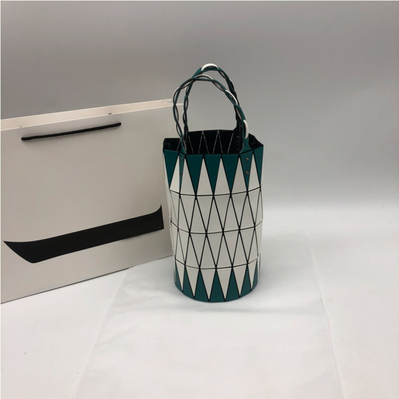 Kanta torba, trokutasti quilt uzorak, ulični stil od PVC-a, podstava od poliestera