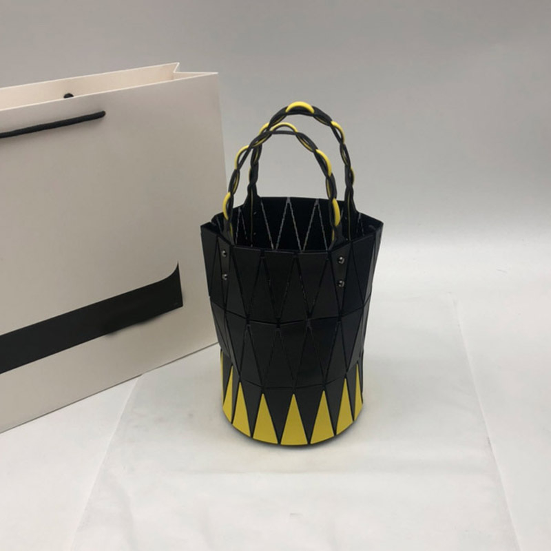 Kanta torba, trokutasti quilt uzorak, ulični stil od PVC-a, podstava od poliestera