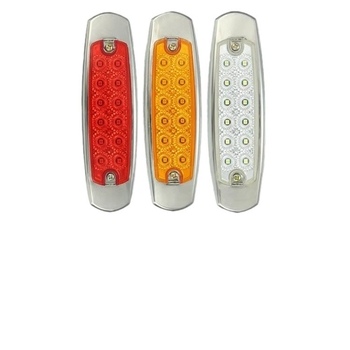 12 LED bočna svjetiljka kamiona s elektrogalvaniziranim metalnim okvirom