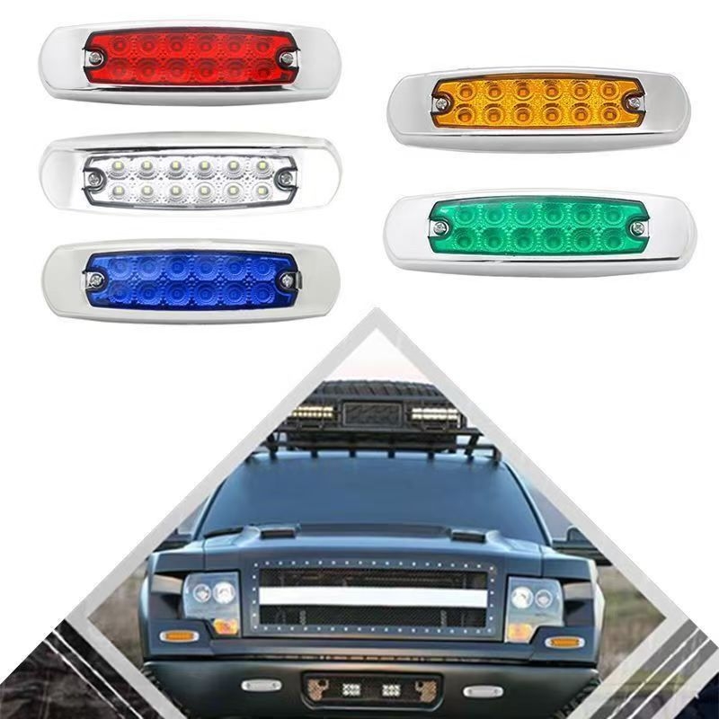 Kamionske bočne svjetla 12LED-ST, 12V/24V, 2835 SMD, 0.8W, vijek trajanja 50.000 h