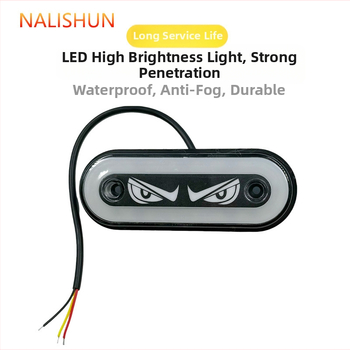 Krovininio automobilio grotelių LED juostelė, 12-24V, ABS, modelis 910, bendras suderinamumas