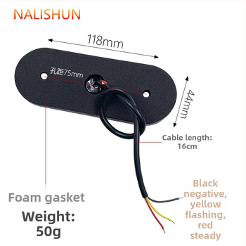 Krovininio automobilio grotelių LED juostelė, 12-24V, ABS, modelis 910, bendras suderinamumas