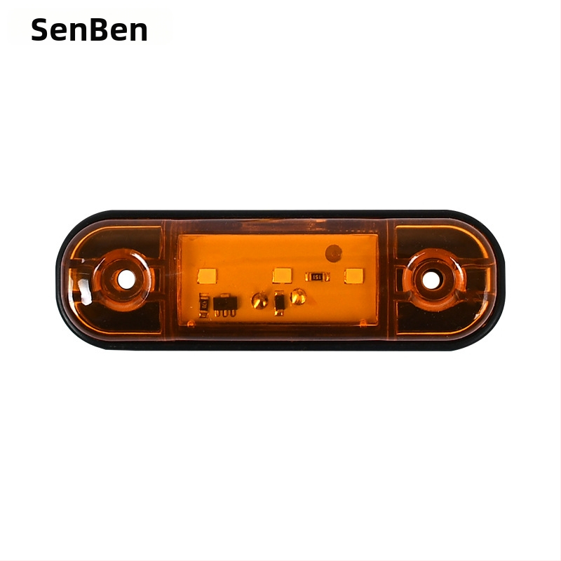 3-LED šoninis žibintas sunkvežimiui, 10-24V, 5W, 3000 lm, IP60, 50 000 h