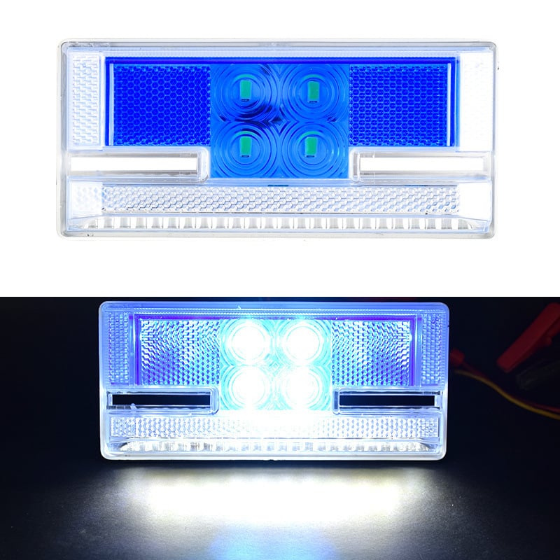LED šoninė šviesa dideliems sunkvežimiams – 24V, atsparus vandeniui, LED šviesos šaltinis, daugiafunkcinė, tinkama sunkvežimiams ir puspriekabėms
