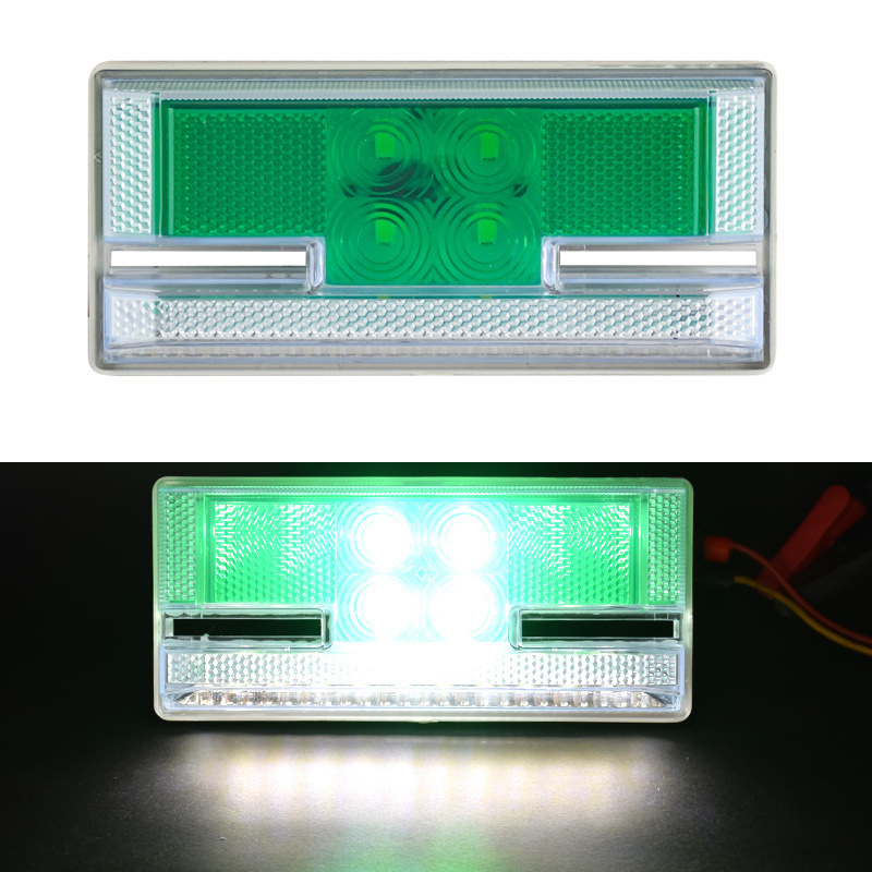 LED šoninė šviesa dideliems sunkvežimiams – 24V, atsparus vandeniui, LED šviesos šaltinis, daugiafunkcinė, tinkama sunkvežimiams ir puspriekabėms