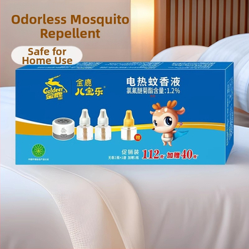 Áramellátásos szúnyogriasztó készlet illatmentes folyadékkal, dugós csatlakozással, 3 üveg + 1 tartály, modell C134, regisztrációs szám WP20210386