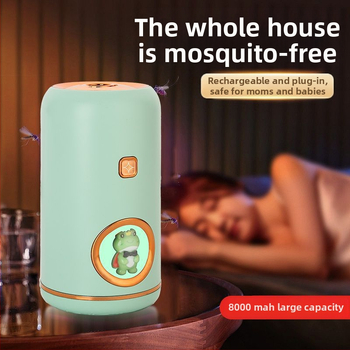 Hordozható elektromos szúnyogirtó eszköz kempingezéshez és otthoni használatra, újratölthető, 22V, ideális anyáknak, csecsemőknek és gyermekeknek