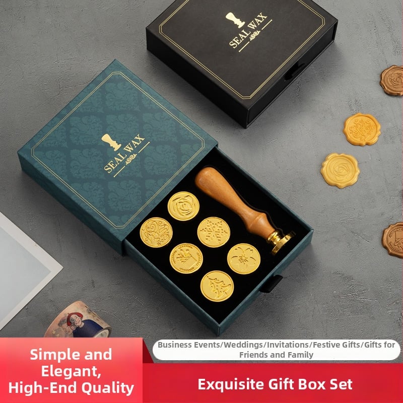 Σετ σφραγίδων – Κυκλικό σχήμα, Μάρκα YX, Μη ηλεκτρικό, Κατάλληλο ως επιχειρηματικό δώρο