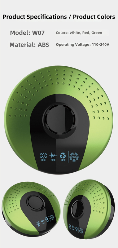 Többfunkciós elektronikus rovarriasztó készülék, modell HJS-W07, 110 V, 19–155 kHz, 2 W