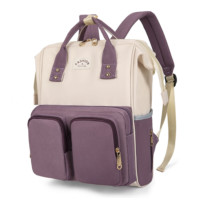Mamčin ruksak (PU materijal; Stil: rekreacijski/putni; Vodootporan; Suho/mokro odjeljak; Traka s zračnim jastučićem)