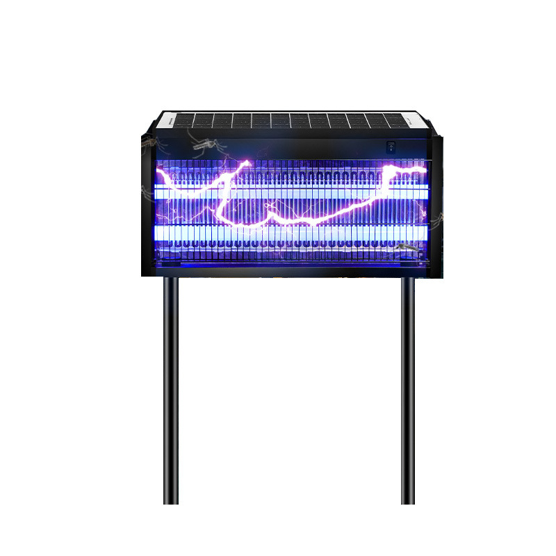Solarna lampa za komarce za vanjsku upotrebu – vrt/kampiranje, pokriće 61 m²+, ugrađena baterija >5000 mAh, trajanje 8–12 sati, hvatanje pomoću lovnog sustava