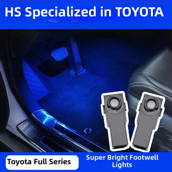 Toyota footwell light – 4W belső hangulatvilágítás, kompatibilis RAV4, Highlander, Camry, Street Banyan