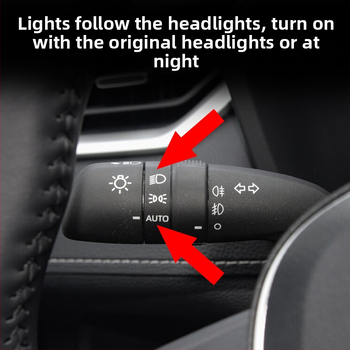Toyota footwell light – 4W belső hangulatvilágítás, kompatibilis RAV4, Highlander, Camry, Street Banyan