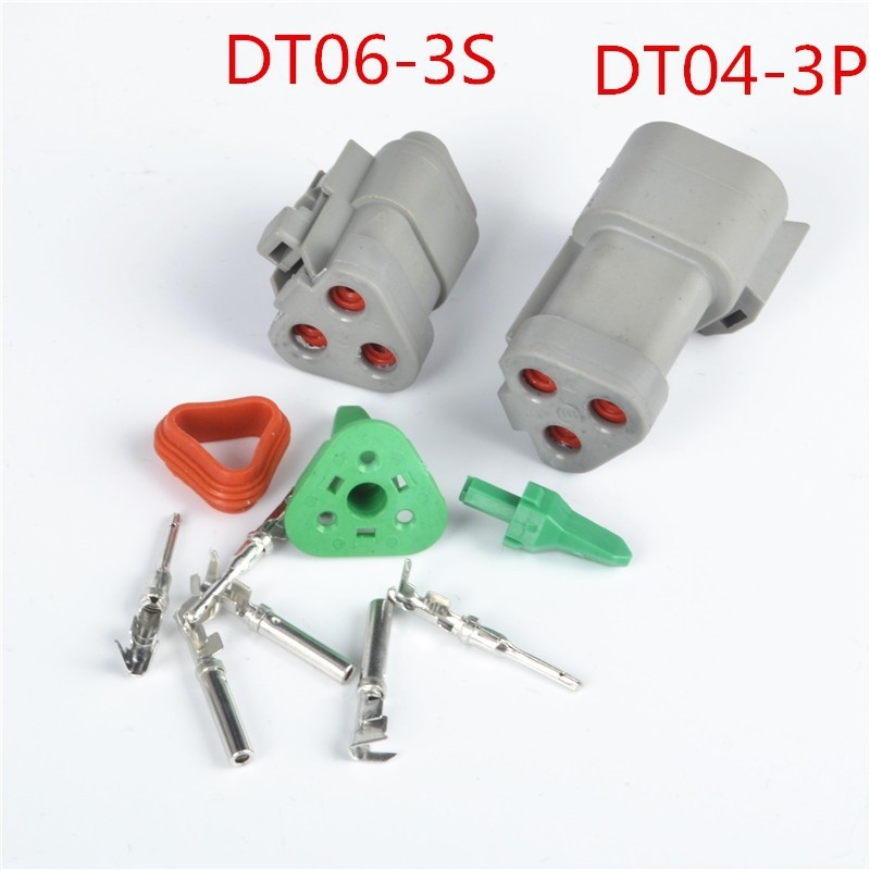 DT06/DT04 водоустойчив конектор Deutsch терминал DRL ретрофит (ABS изолатор; авточасти)