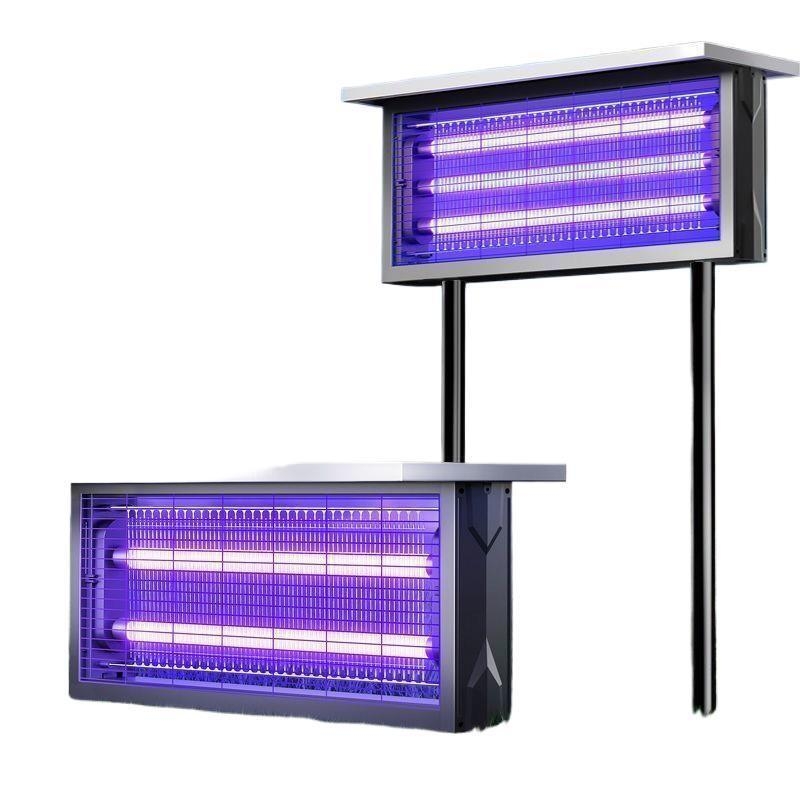 Napelemes szúnyogirtó lámpa, padlón álló, beltéri használatra, nagyhatékonyságú, esőálló, hálózati áramellátással