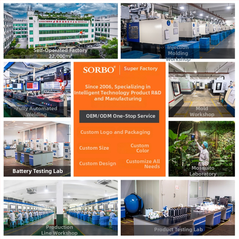 Lauko atspari moskitų naikinimo lemputė, nešiojama ir įkraunama, SB-6059, 3.7V, 1W, 6000–6500K