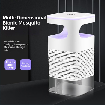 Inhaliacinė moskitų naikinimo lemputė – tylus veikimas vidiniam naudojimui, modelis Little e bionic lamp, įtampa 50V