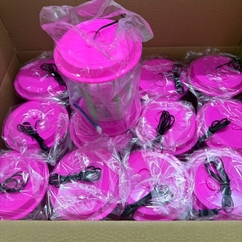 Elektronikus szúnyogirtó lámpa gazdaságok számára, csendes rovarfogó a szúnyogok és molyok ellen, feszültség 36V vagy kevesebb